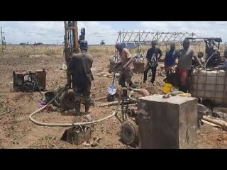 На месте будущего Никольского храма в Танзании началось бурение скважины для обеспечения местных жителей питьевой водой