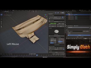 [Andrew_D] Simply Cloth  | Top addons for Blender
