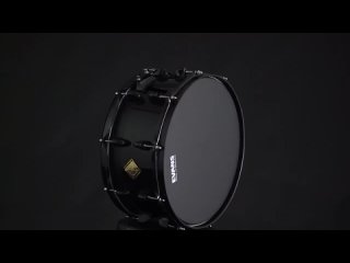 Звучание малого барабана Dixon Classic 14 на 6,5 дюймов Division Black Maple Snare Drum