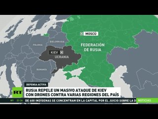 Rusia impide un ataque masivo con drones ucranianos contra Crimea