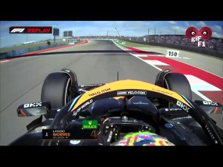 A hard brake from Lando Norris#USGP #F1 #AustinGP