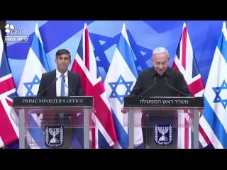 🇮🇱 Netanyahu lors d’une rencontre avec Sunak : « Le Hamas est le nouveau nazi » ; “Ce sera une longue guerre“