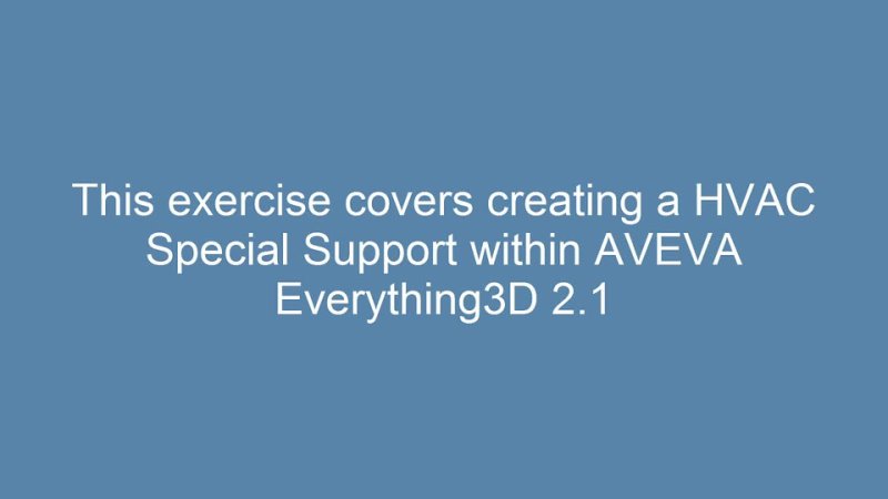 17 Exercise 11 - Project Special on HVAC