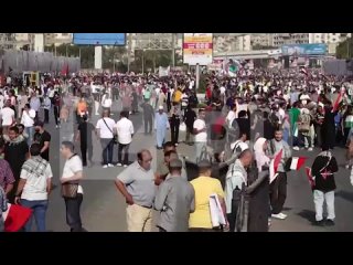 Митинг в поддержку Палестины в Египте