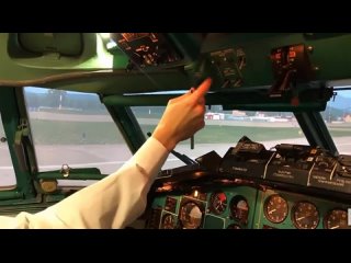 Ту-154 - это просто ! Краткий обзор-демонстрация штатного полета советского Ту-154м на тренажере “Легенда Аэро“