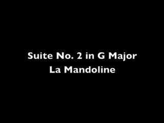 John Hsu. Antoine Forqueray, Suite No. 2 in G Major