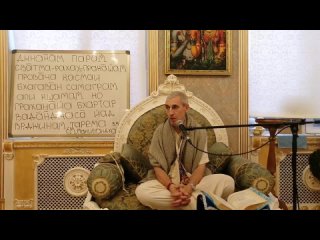 Манибандха дас, лекция по Шримад Бхагаватам,  (, Омск)