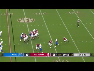 Middle Tennessee @ Alabama