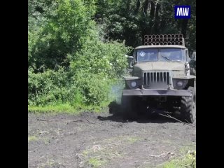 MLRS Grad crews’ combat work