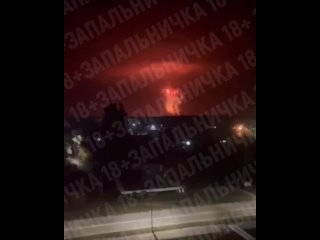 Появились кадры взрыва в Хмельницкой области — на них четко видна детонация «инфраструктурного объекта» после удара русской арми