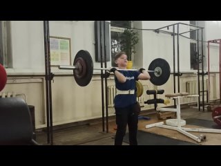 Калюжный Андрей - толчок классический 49 кг