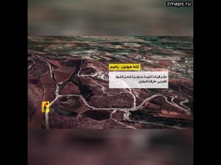 Ливанская Хизбалла публикует кадры удара из ПТРК Корнет (либо его иранская версия) по укрытию с