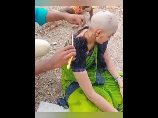 Indian hair donation  - Most awaited Beautiful Tamil girl head shave ｜ full video with original voice