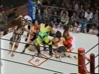 Candy Okutsu, Cutie Suzuki, Mayumi Ozaki & Sumiyo Toyama vs. Devil Masami, Dynamite Kansai, Hikari Fukuoka & Hiromi Yagi