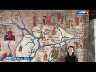 Репортаж Малены Араповой на территории Древнего Кремля от ВГТРК Новосибирск