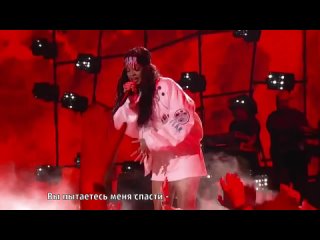 Eminem feat. Rihanna - The Monster Live (Монстр) (Русские субтитры _ перевод _ rus sub _ рус суб).mp4