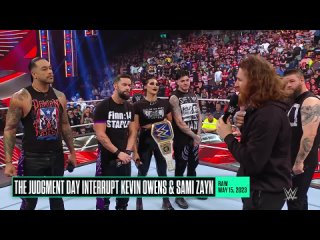 Kevin Owens  Sami Zayn vs. The Judgment Day – Road to WWE Payback 2023