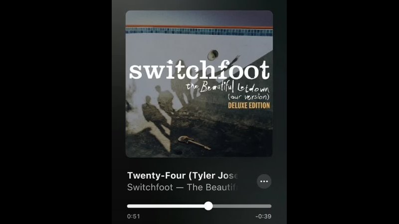 Tylers version of Switchfoots Twenty