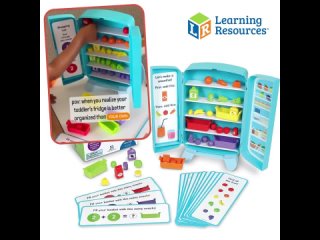 Learning Resources 🇺🇸

Игрушечный холодильник для сортировки продуктов, 51 предмет (https://www.