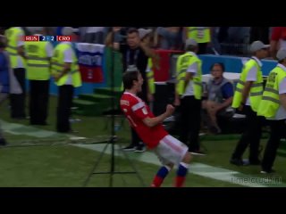 Марио Фернандес гол Хорватии ЧМ-2018 1/4 финала, Mario Fernandez goal 2018 World Cup 1/4 finals