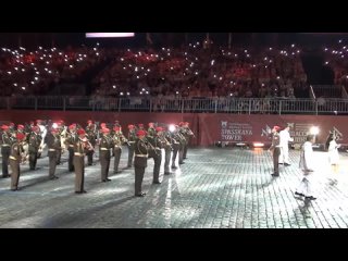 Спасская башня 2022.Большой военный оркестр вооружённых сил Венесуэлы