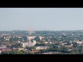 🇪🇸 Ucrania bombardea Donetsk a diario. Algunos ataques son muy céntricos: como el de hoy. Hay víctimas a diario también