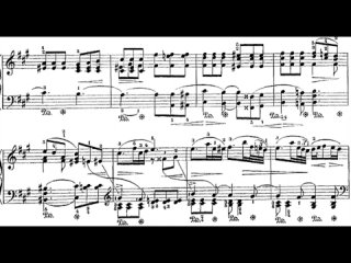 Калинников. 7 пьес для фортепиано. Исп. Виктор Рябчиков (без видео, на экране нотный текст)