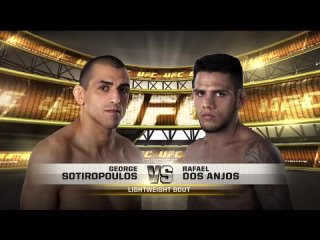 Джордж Сотиропулос vs Рафаэль Дос Аньос UFC 132 - 2 июля 2011