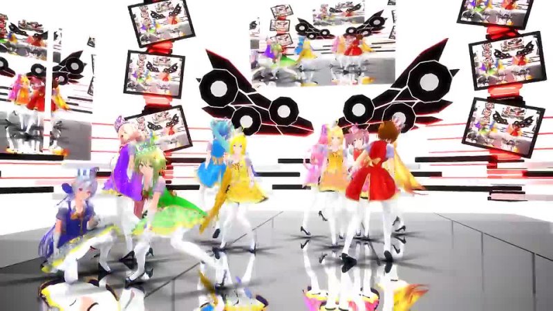 ＭＭＤ One Two Three Magical Girls ver2 4