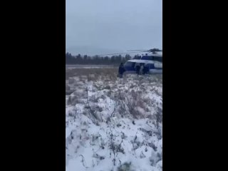 На Ямале МИ-8 «Газпром-Авиа» вспыхнул в полёте