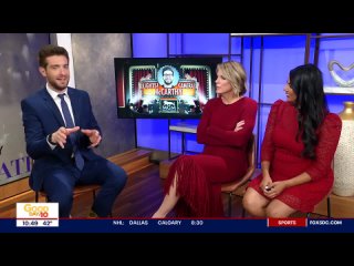 David Duchovny and Meg Ryan interview, Fox 5 Washington DC