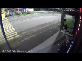 Лица подростков, громящих автобусные остановки в Артёме, попали на видеокамеры