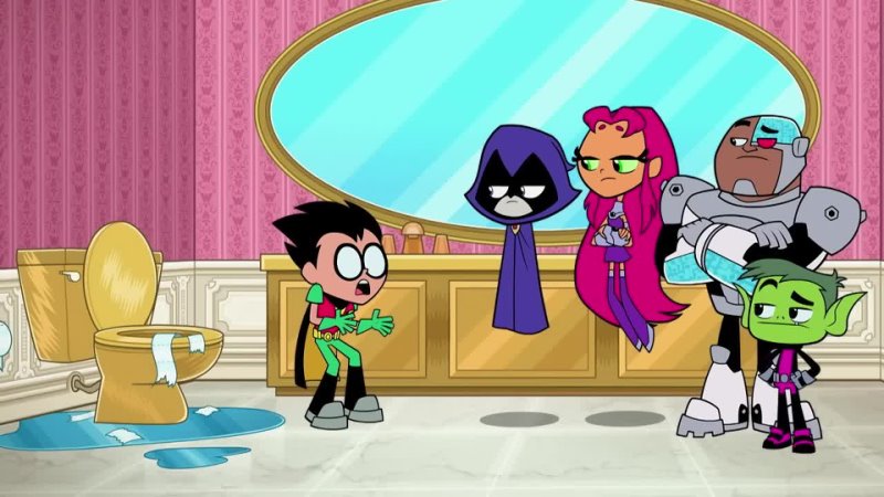 The Toilet Mystery Teen Titans Go Cartoon Network