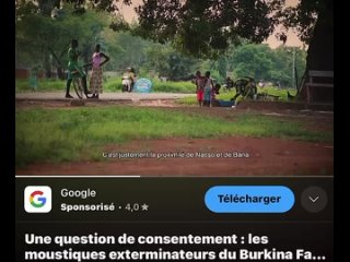 Pourquoi, au #BurkinaFaso 🇧🇫, les populations des zones de test pour le projet Target Malaria de moustiques OGM transgéniques on