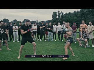 German PITBULL vs. Albanian BOXER | MMA-Fight! | DFC