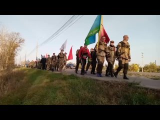 Воспитанники Центра приняли участие в 35-километровом марше из Тамбова в Рассказово
