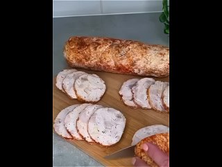 Домашняя куриная колбаса
