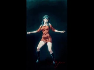 Yor Briar (Forger) - tik-tok animation. tik-tok dance. (Artist: @Aqu) [Spy x Family]