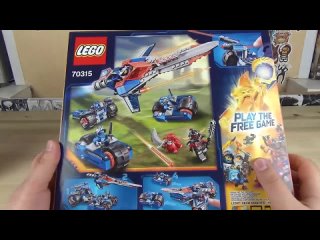 Обзор LEGO Nexo Knights - УСТРАШАЮЩИЙ РАЗРУШИТЕЛЬ КЛЭЯ - Лего НЕКСО НАЙТС 70315 - Нексо Рыцари