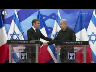 🇫🇷🤝🇮🇱 Macron lors d’une rencontre avec Netanyahu : “Vous n’êtes pas seuls, nous avons agi contre ISIS* - nous agirons également