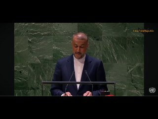 🇮🇷🇵🇸🇺🇸“IF GAZA GENOCIDE CONTINUES, US WON’T BE SPARED FROM FIRE“ (00:17) warns Iranian Foreign Minister Amir-Abdollahian as he s