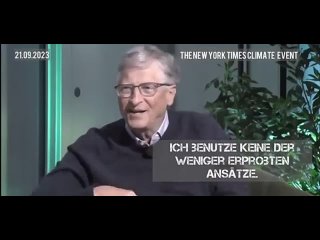 “Посадки деревьев погубят мир. Только идиоты верят, что деревья полезны для климата» - психопат Билл Гейтс