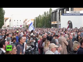 🇩🇪  Rassemblement pro-israélien à Nuremberg : le ministre-président bavarois condamne l’attaque du Hamas