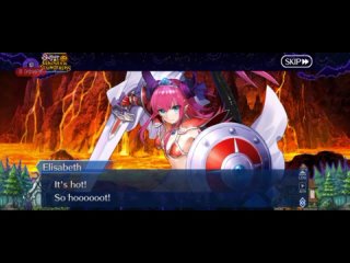 FGO Halloween event 2023 Part 2.2 Elisabeth Bathory Brave Saber (Constantly)