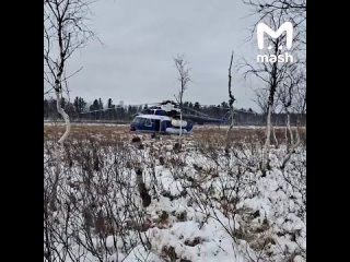 Вертолёт Ми-8 авиакомпании “Газпром авиа“ загорелся в воздухе