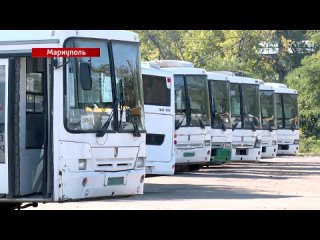 Автобусы и трамваи Мариуполю от Санкт-Петербурга!