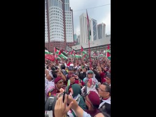 🇲🇾  Massive pro-Palestinian rally in Malaysia videos received from our channel users with this description: “here are today’s so