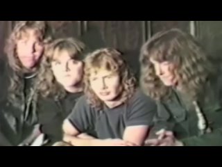 Metallica (интервью 1983 г. русская озвучка)