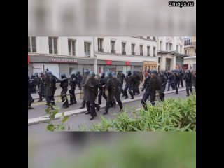 ️В Париже и других городах Фрации начался «Марш 23 сентября» против «полицейского насилия и за социа