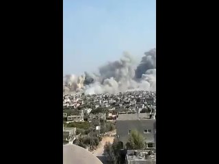 Израиль сносит жилые кварталы сектора Газа с населением 700 тысяч человек ковровыми бомбардировками